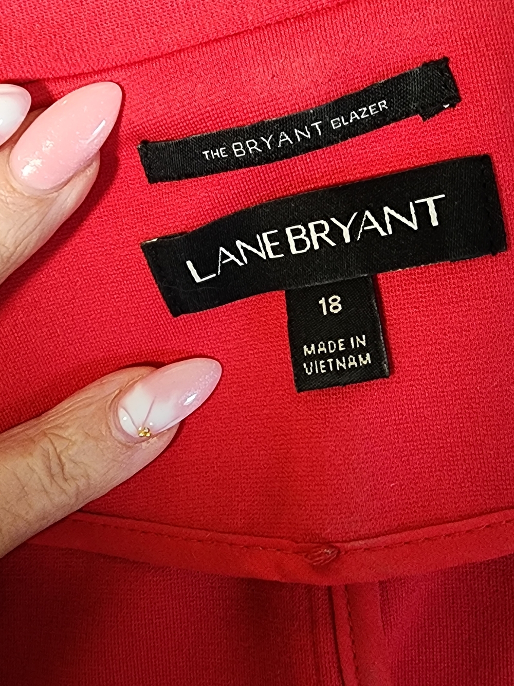Lane Bryant Red Blazer - The Bryant Blazer